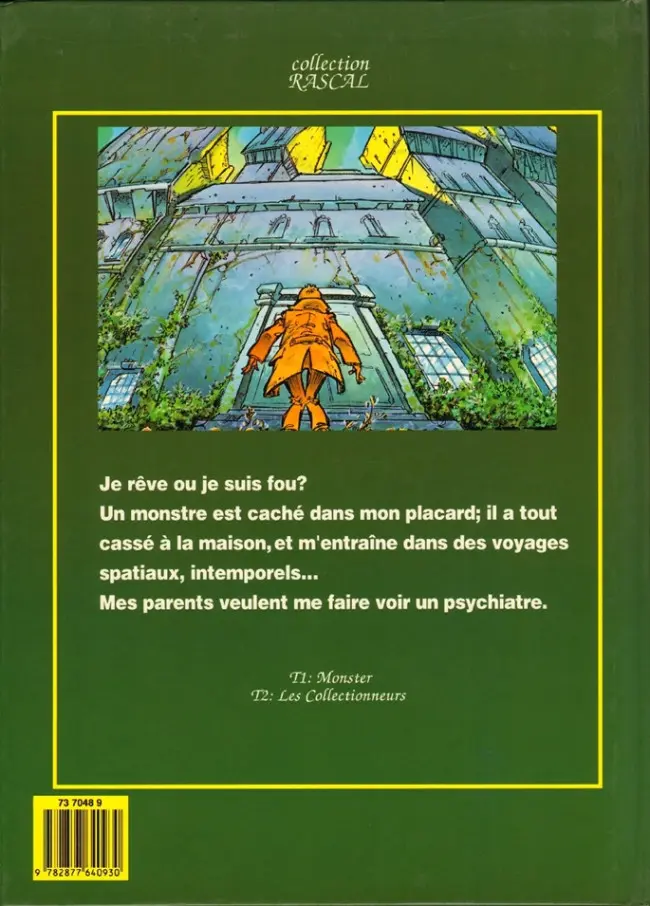 Verso de l'album Mot Monster Tome 3 Le château maudit