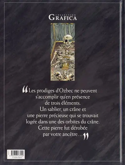 Verso de l'album Ombres Tome 6 Le crâne - II