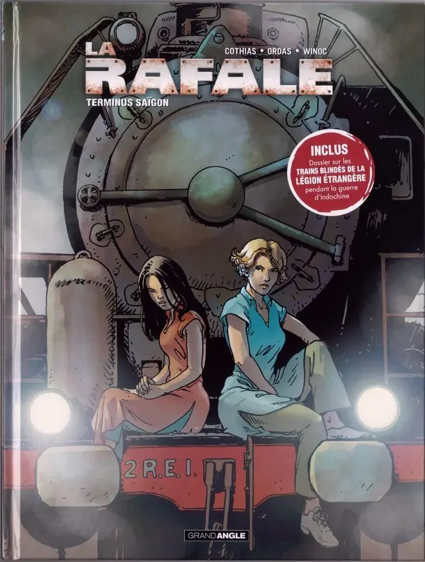 Couverture de l'album La Rafale Tome 3 Terminus Saïgon
