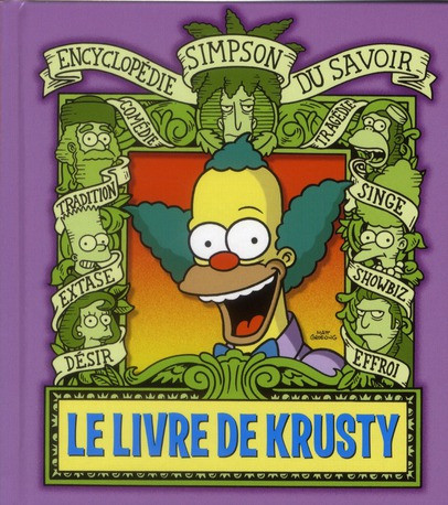 Couverture de l'album Simpson Le Livre de Krusty