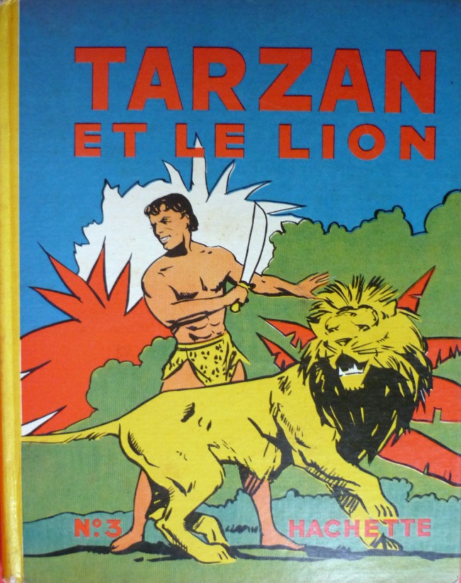 Couverture de l'album Tarzan N° 3 Tarzan et le lion