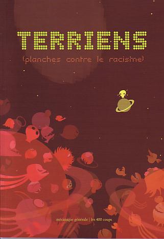 Couverture de l'album Terriens Terriens (planches contre le racisme)