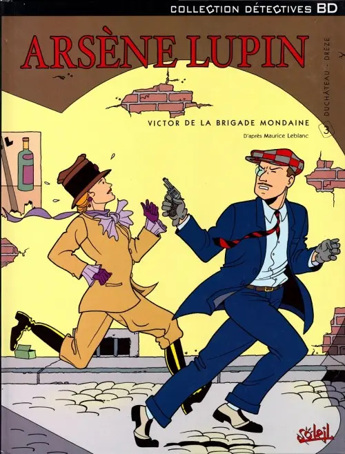 Couverture de l'album Arsène Lupin Soleil Tome 3 Victor de la brigade mondaine