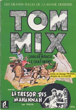 Couverture de l'album Tom Mix Cavalier Miracle et Le Châtiment