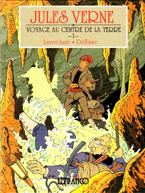 Couverture de l'album Jules Verne - Voyage au centre de la Terre Tome 1