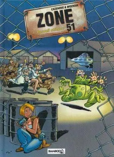 Couverture de l'album Zone 51 Tome 1 Roswell attitude