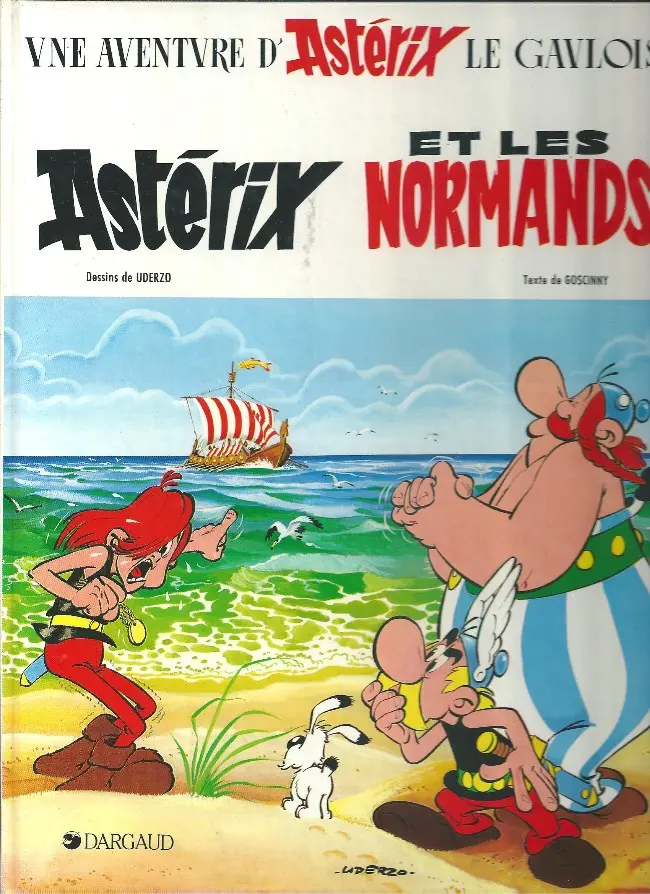 Couverture de l'album Astérix Tome 9 Astérix et les Normands