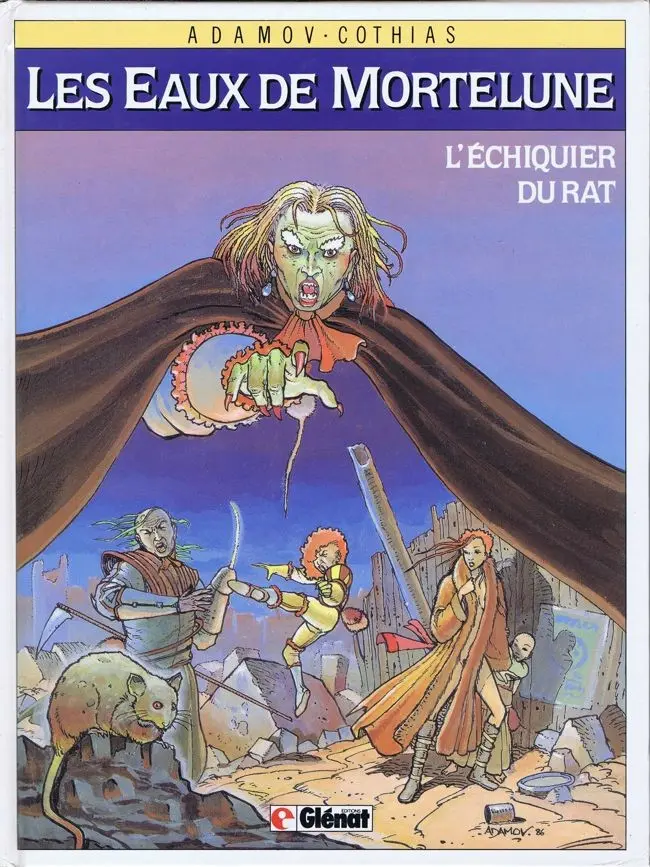 Couverture de l'album Les eaux de Mortelune Tome 1 L'échiquier du rat