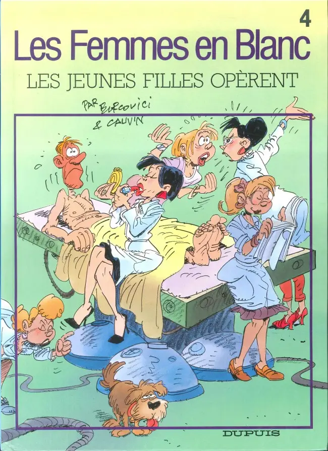 Couverture de l'album Les Femmes en Blanc Tome 4 Les jeunes filles opèrent