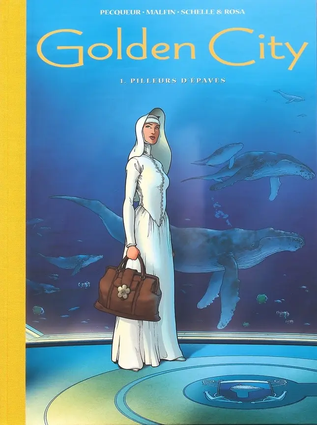Couverture de l'album Golden City Tome 1 Pilleurs d'épaves