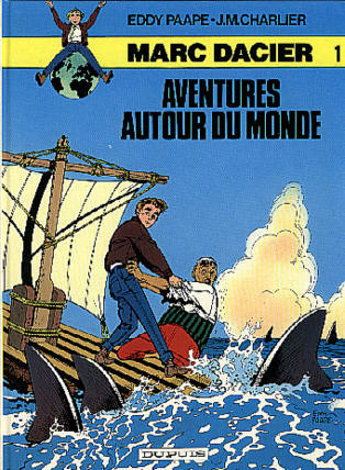 Couverture de l'album Marc Dacier Couleurs Tome 1 Aventures autour du monde