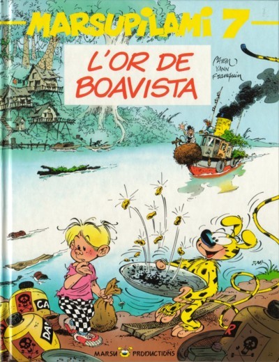 Couverture de l'album Marsupilami Tome 7 L'or de Boavista
