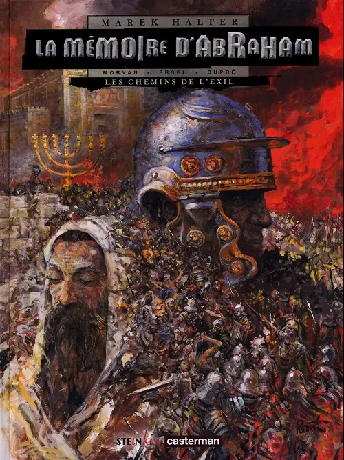 Couverture de l'album La mémoire d'Abraham Tome 1 Les chemins de l'exil