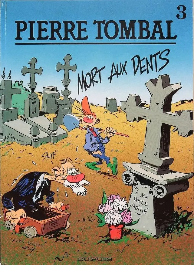 Couverture de l'album Pierre Tombal Tome 3 Mort aux dents