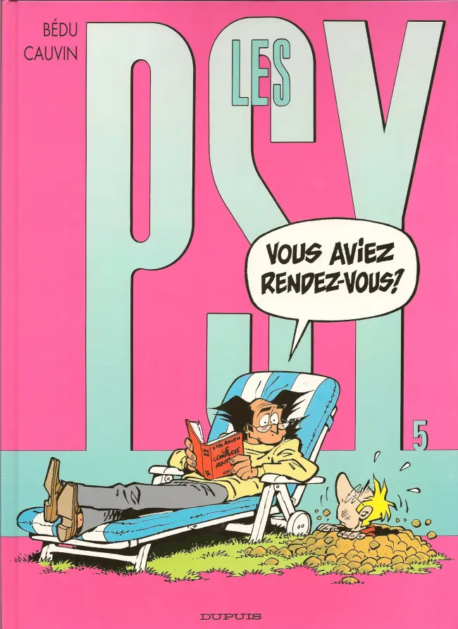 Couverture de l'album Les Psy Tome 5 Vous aviez rendez-vous ?