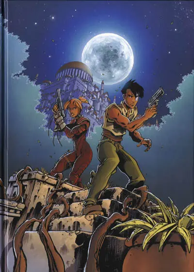 Couverture de l'album Slhoka Tome 2 Les jardins de Sangalî
