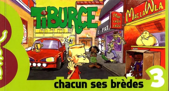 Couverture de l'album Tiburce Tome 3 Chacun ses brèdes