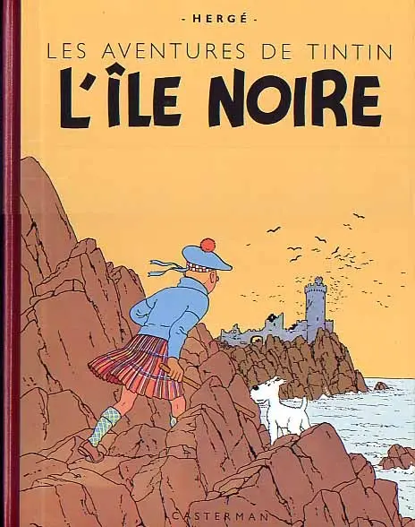 Couverture de l'album Tintin Tome 7 L'île noire