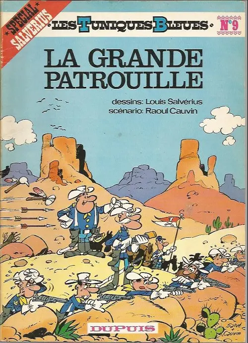 Couverture de l'album Les Tuniques Bleues Tome 9 La grande patrouille
