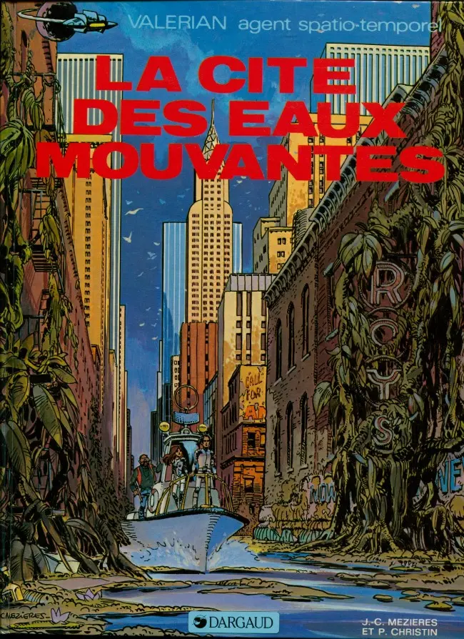 Couverture de l'album Valérian Tome 1 La cité des eaux mouvantes