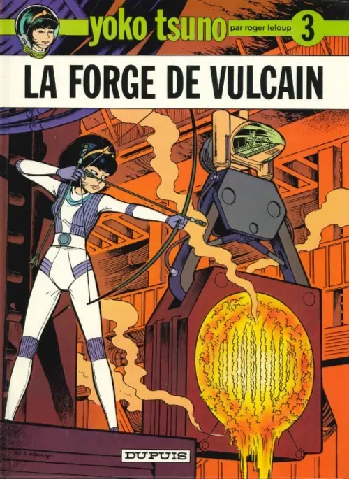 Couverture de l'album Yoko Tsuno Tome 3 La forge de Vulcain