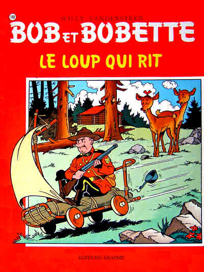 Couverture de l'album Bob et Bobette Tome 148 Le loup qui rit