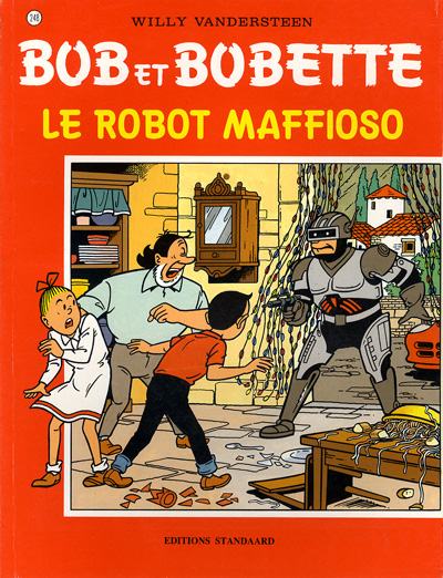 Couverture de l'album Bob et Bobette Tome 248 Le Robot maffioso