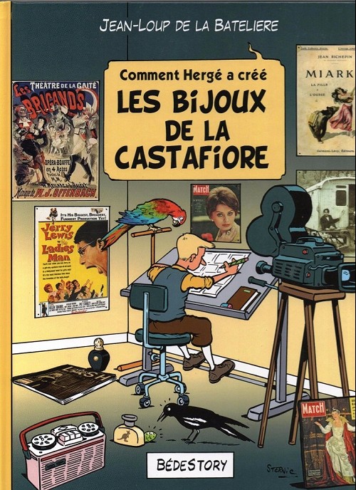 Couverture de l'album Comment Hergé a créé... Tome 20 Les bijoux de la Castafiore