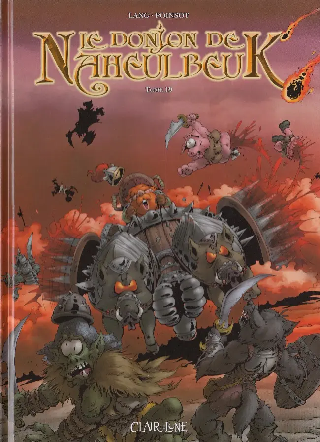 Couverture de l'album Le Donjon de Naheulbeuk Tome 19 Sixième saison, partie 1