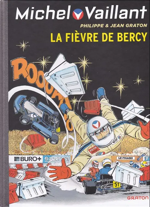 Couverture de l'album Michel Vaillant Tome 61 La fièvre de Bercy