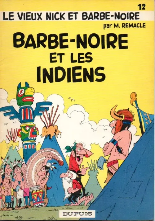 Couverture de l'album Le Vieux Nick et Barbe-Noire Tome 12 Barbe-Noire et les indiens