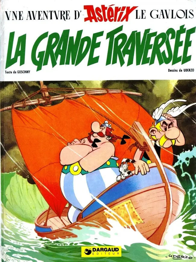 Couverture de l'album Astérix Tome 22 La grande traversée