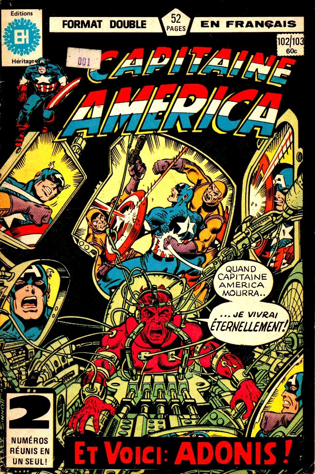 Couverture de l'album Capitaine America Tome 102 La conspiration de Lazare !