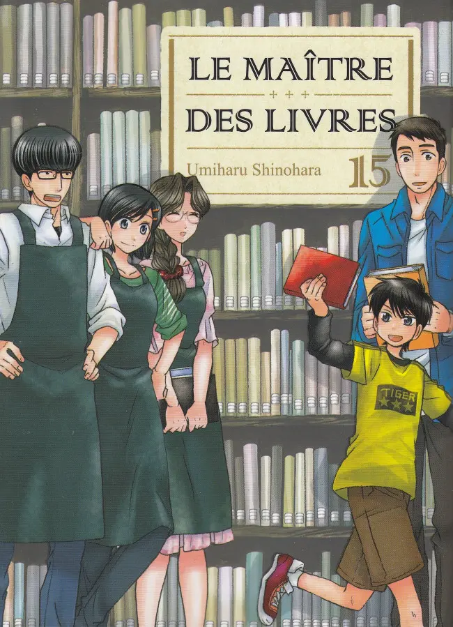 Couverture de l'album Le Maître des livres 15