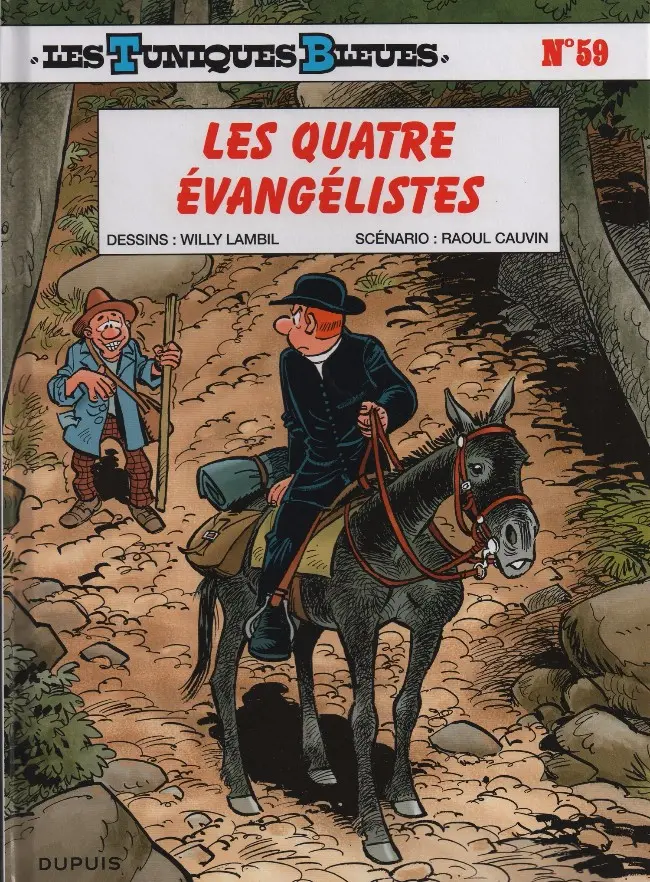 Couverture de l'album Les Tuniques Bleues Tome 59 Les quatre évangélistes