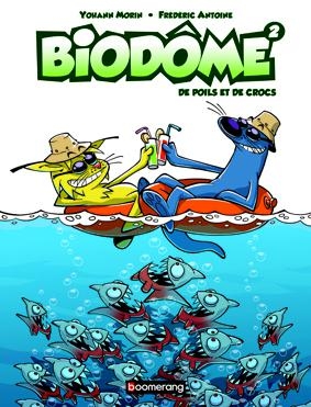 Couverture de l'album Biozone - Biodôme Tome 2 De poils et de crocs