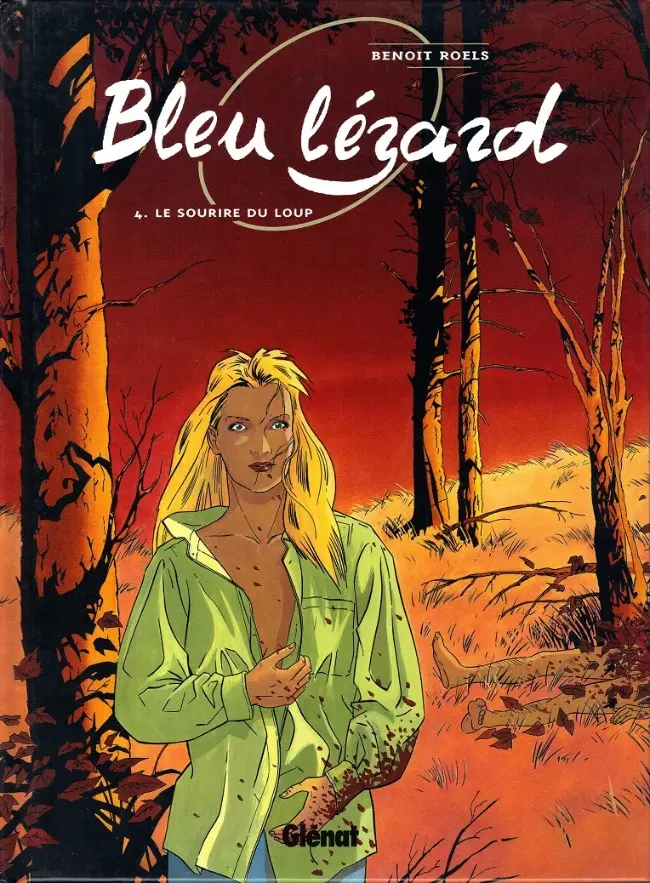 Couverture de l'album Bleu Lézard Tome 4 Le sourire du loup