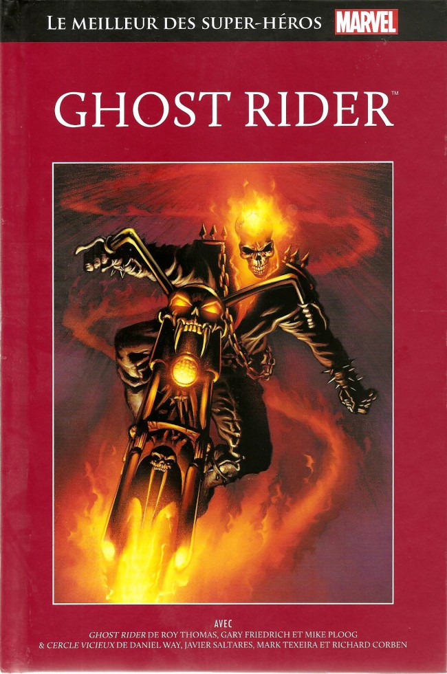 Couverture de l'album Le meilleur des Super-Héros Marvel Tome 38 Ghost Rider