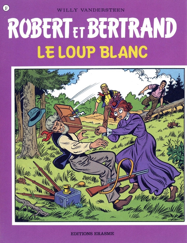 Couverture de l'album Robert et Bertrand Tome 37 Le loup blanc