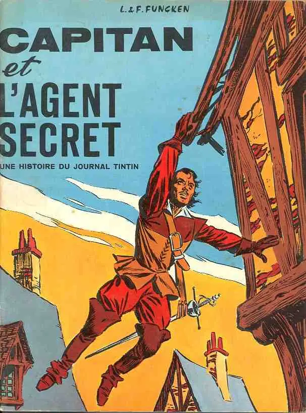 Couverture de l'album Capitan Tome 4 Capitan et l'agent secret