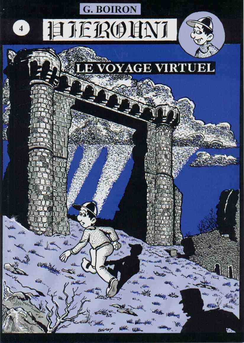 Couverture de l'album Pierouni Tome 4 Le voyage virtuel