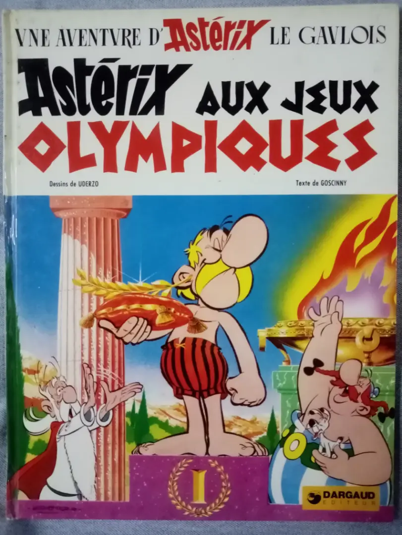 Couverture de l'album Astérix Tome 12 Astérix aux jeux Olympiques
