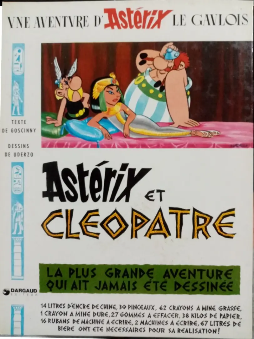 Couverture de l'album Astérix Tome 6 Astérix et Cléopâtre