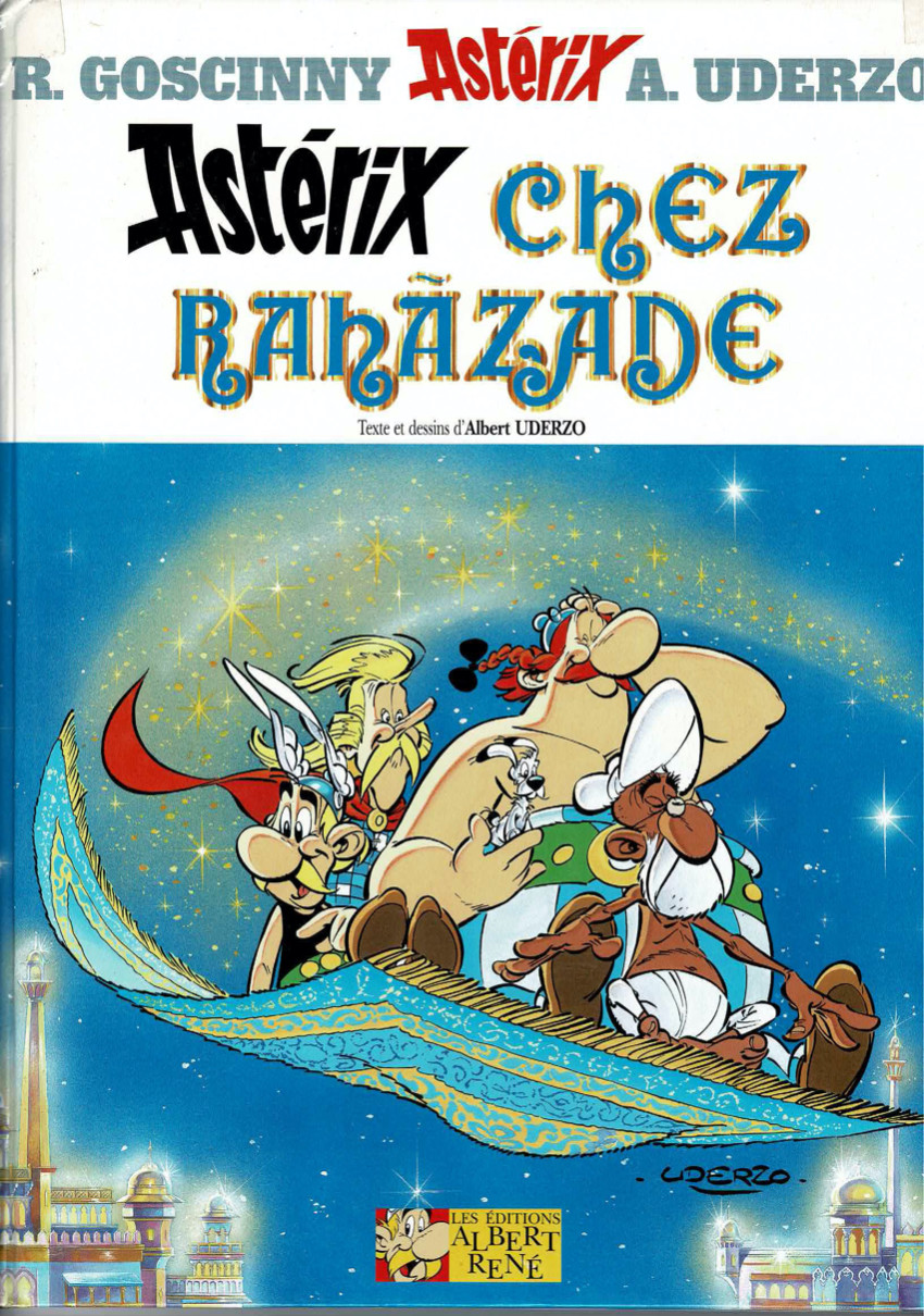 Couverture de l'album Astérix Tome 28 Astérix chez Rahàzade