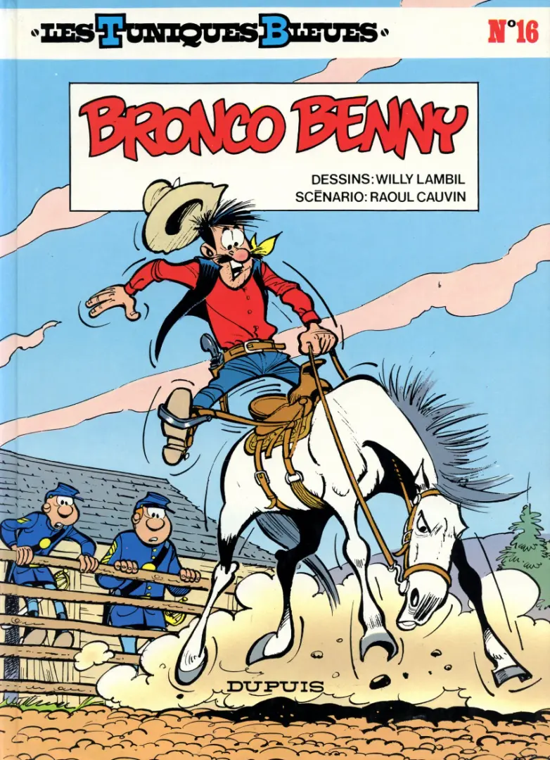 Couverture de l'album Les Tuniques Bleues Tome 16 Bronco Benny