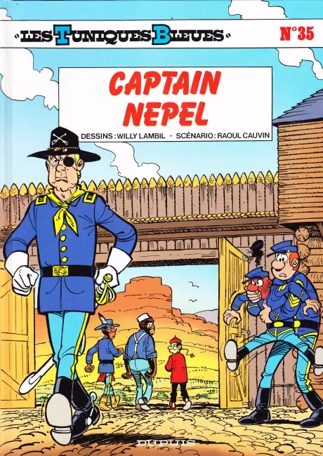 Couverture de l'album Les Tuniques Bleues Tome 35 Captain Nepel