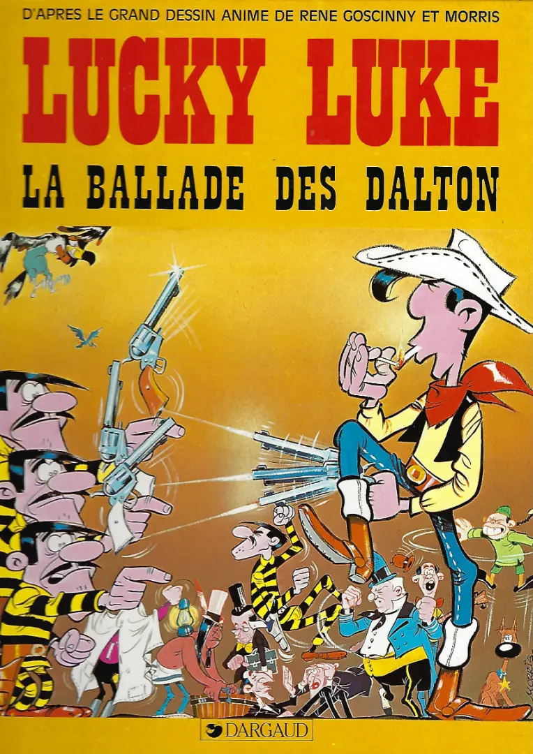 Couverture de l'album Lucky Luke La ballade des Dalton