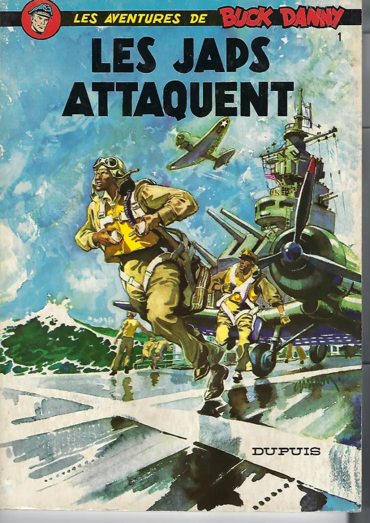 Couverture de l'album Buck Danny Tome 1 Les japs attaquent