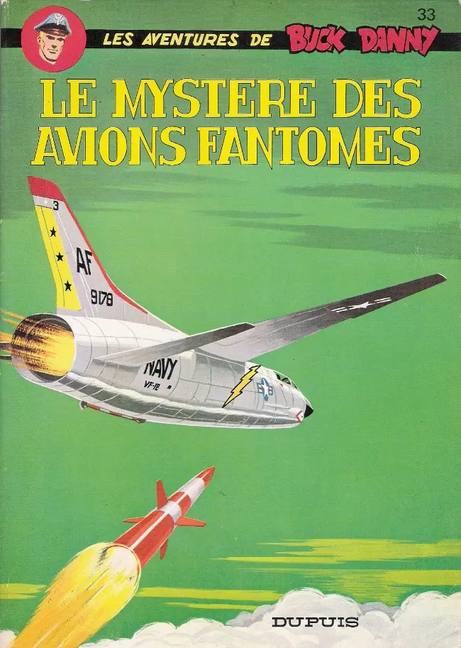 Couverture de l'album Buck Danny Tome 33 Le mystère des avions fantômes