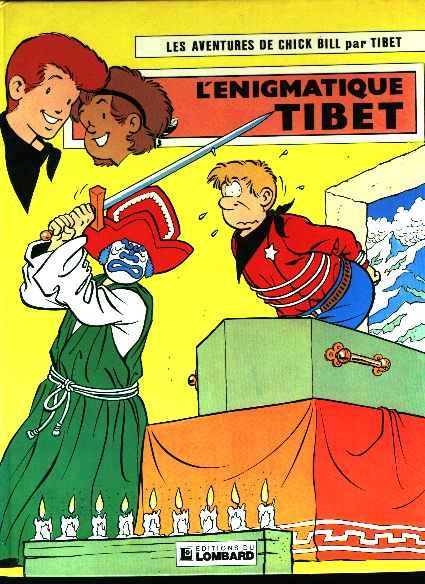 Couverture de l'album Chick Bill Tome 26 L'énigmatique Tibet